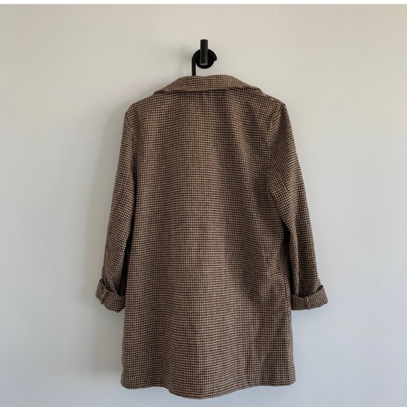 Shein Brown houndstooth blazer - Picture 5 of 8